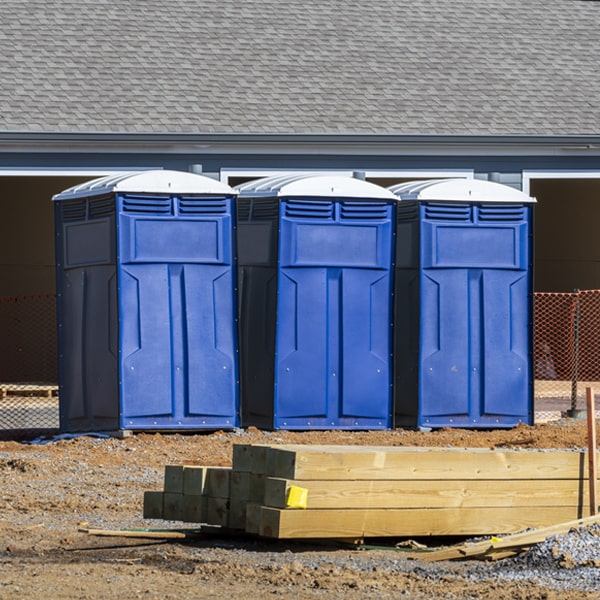 are there any restrictions on where i can place the portable restrooms during my rental period in South Fulton Tennessee